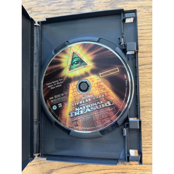 National Treasure 2004 DVD Action Thriller Nicolas Cage Jon Voight Pre-Owned - Picture 3 of 5